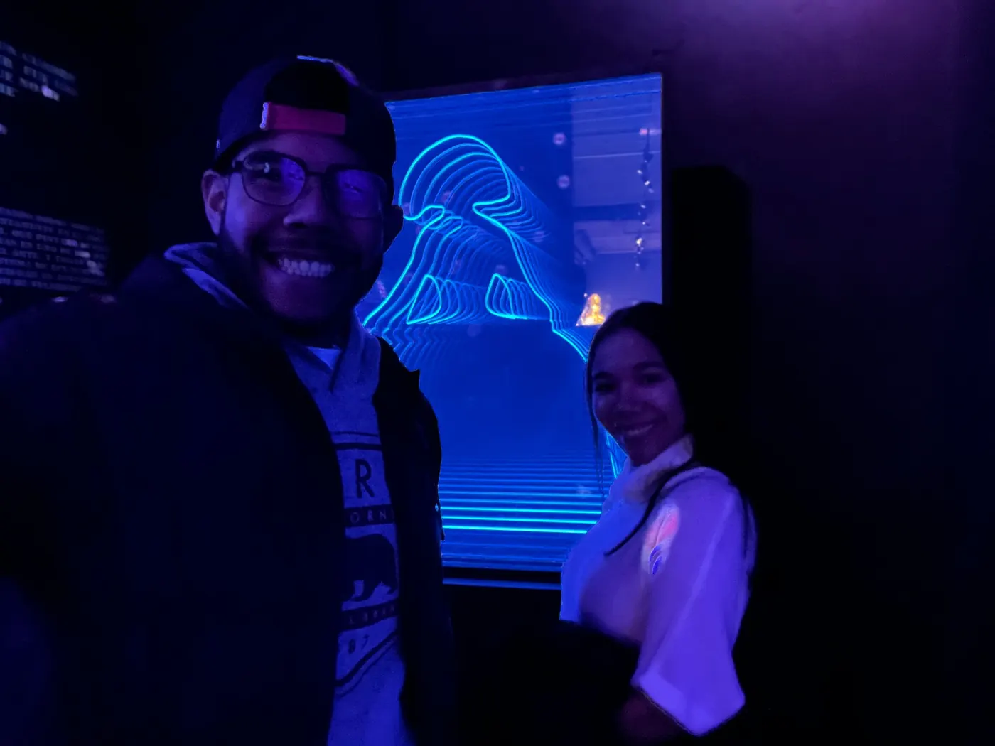 Nosotros en una exposición